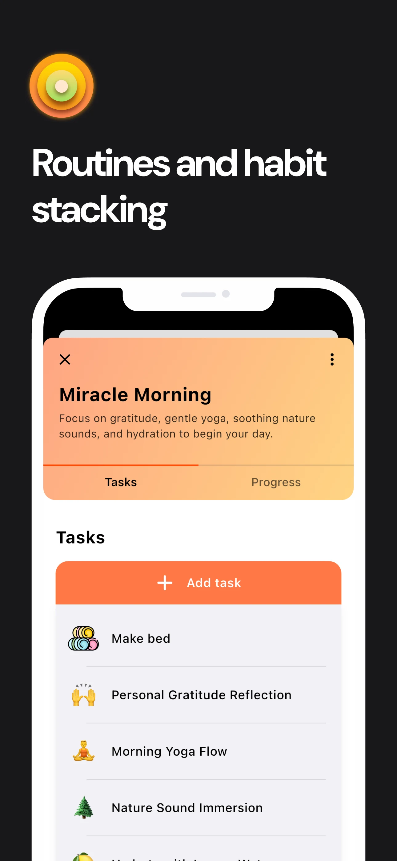 Stacked: Routine, Stack Habits screenshot